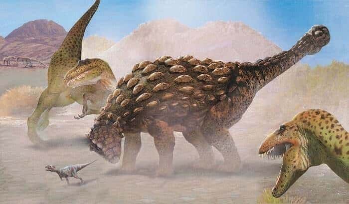 Feinde des Euoplocephalus