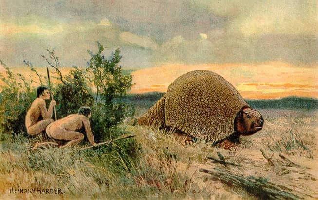 Glyptodon Aussterben
