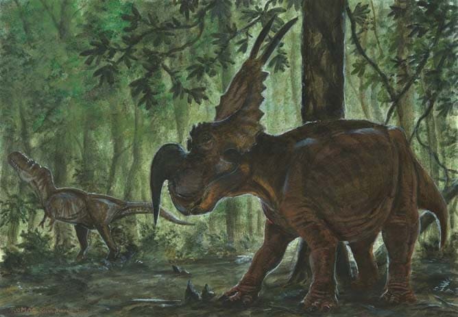Einiosaurus Lebensraum