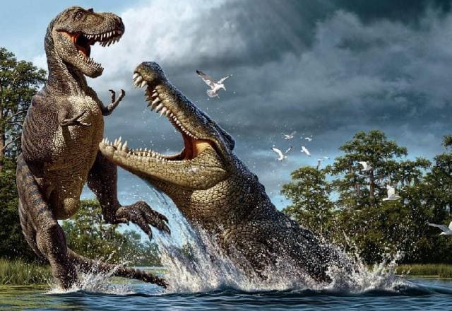 Sarcosuchus Dinosaurierwelt Com