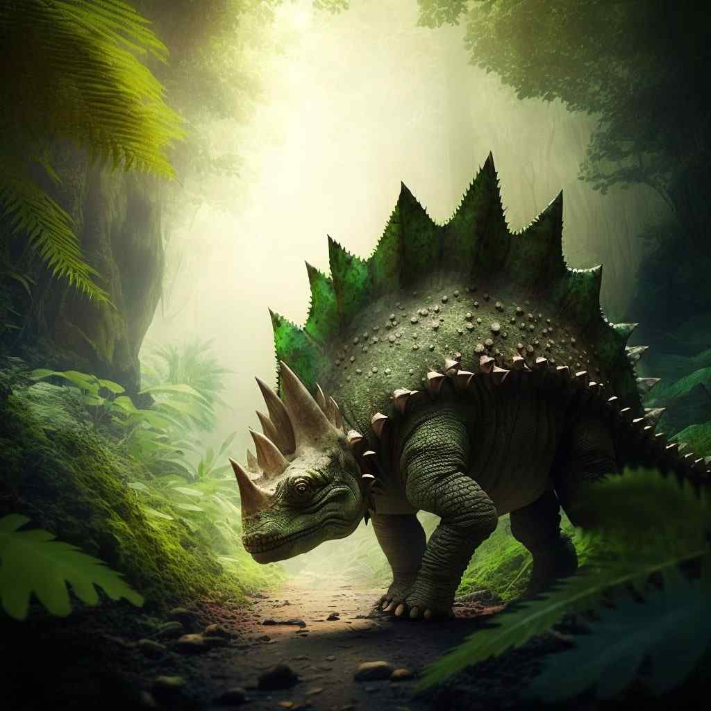 Stegosaurus Dschungel 4