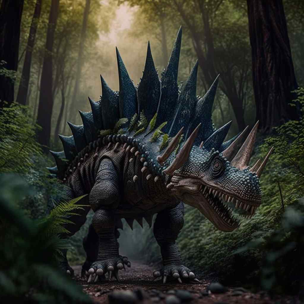 Stegosaurus Dschungel 5
