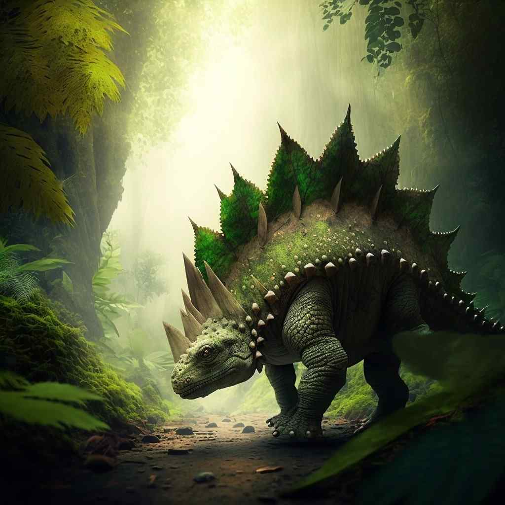 Stegosaurus Dschungel 6