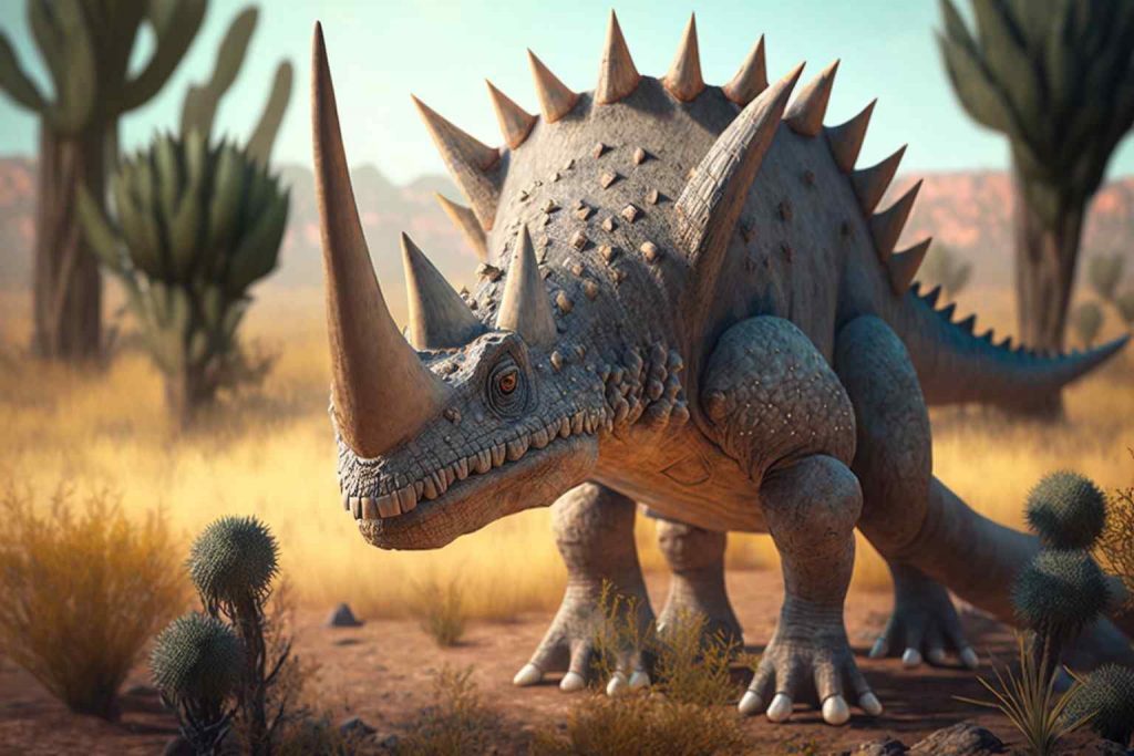 Stegosaurus Savanne 2