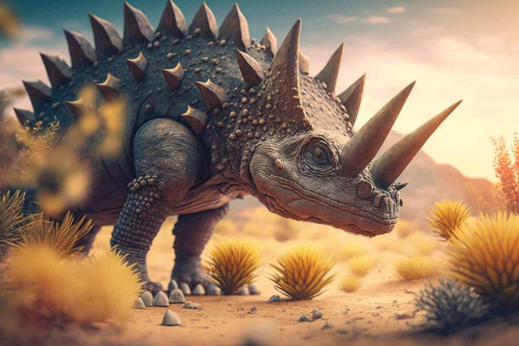 Stegosaurus Savanne 7